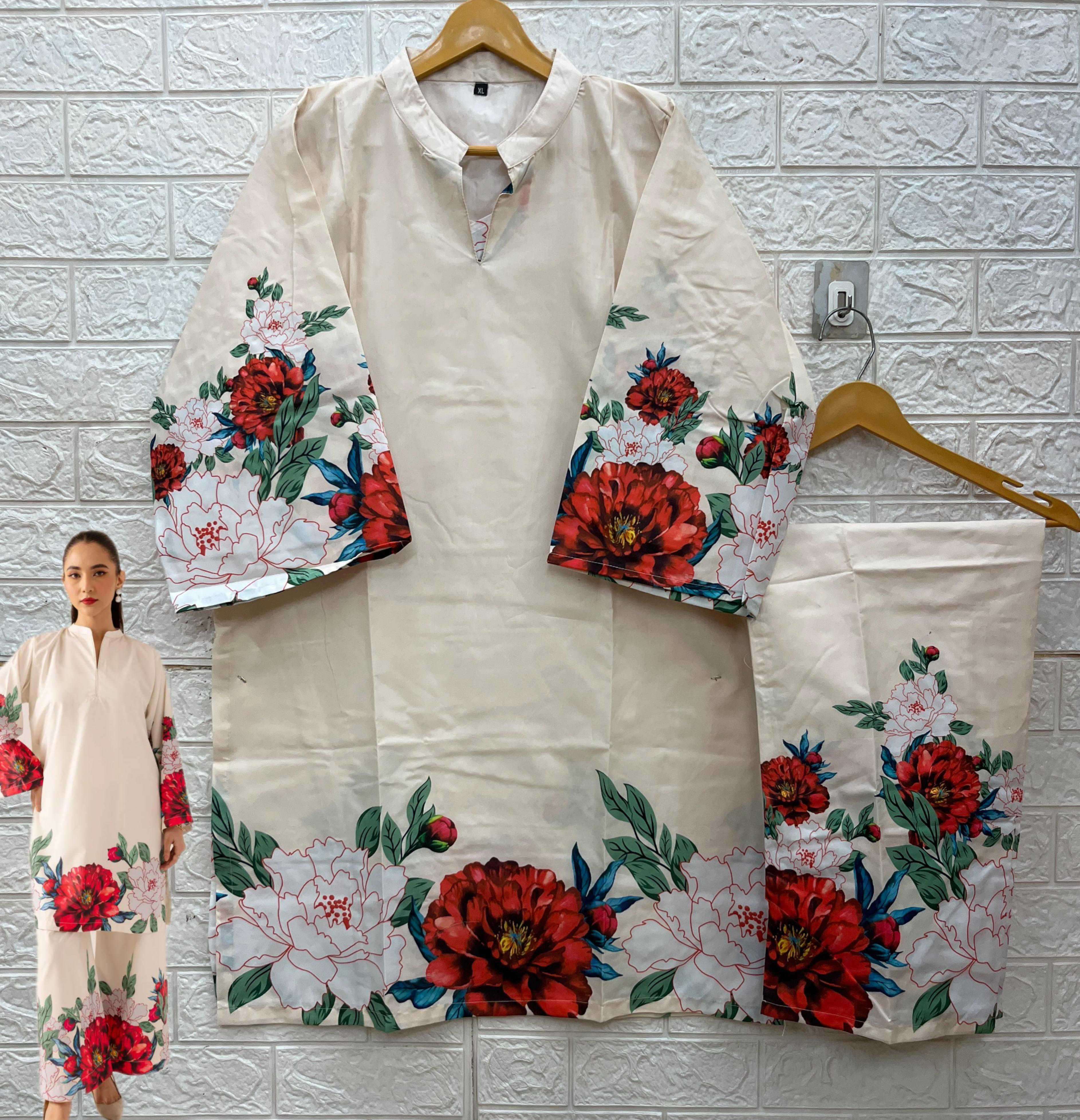 turkis co-ord set vol-3 by iznik 10001-10010 series fancy printed lawn cord set wholesale price surat