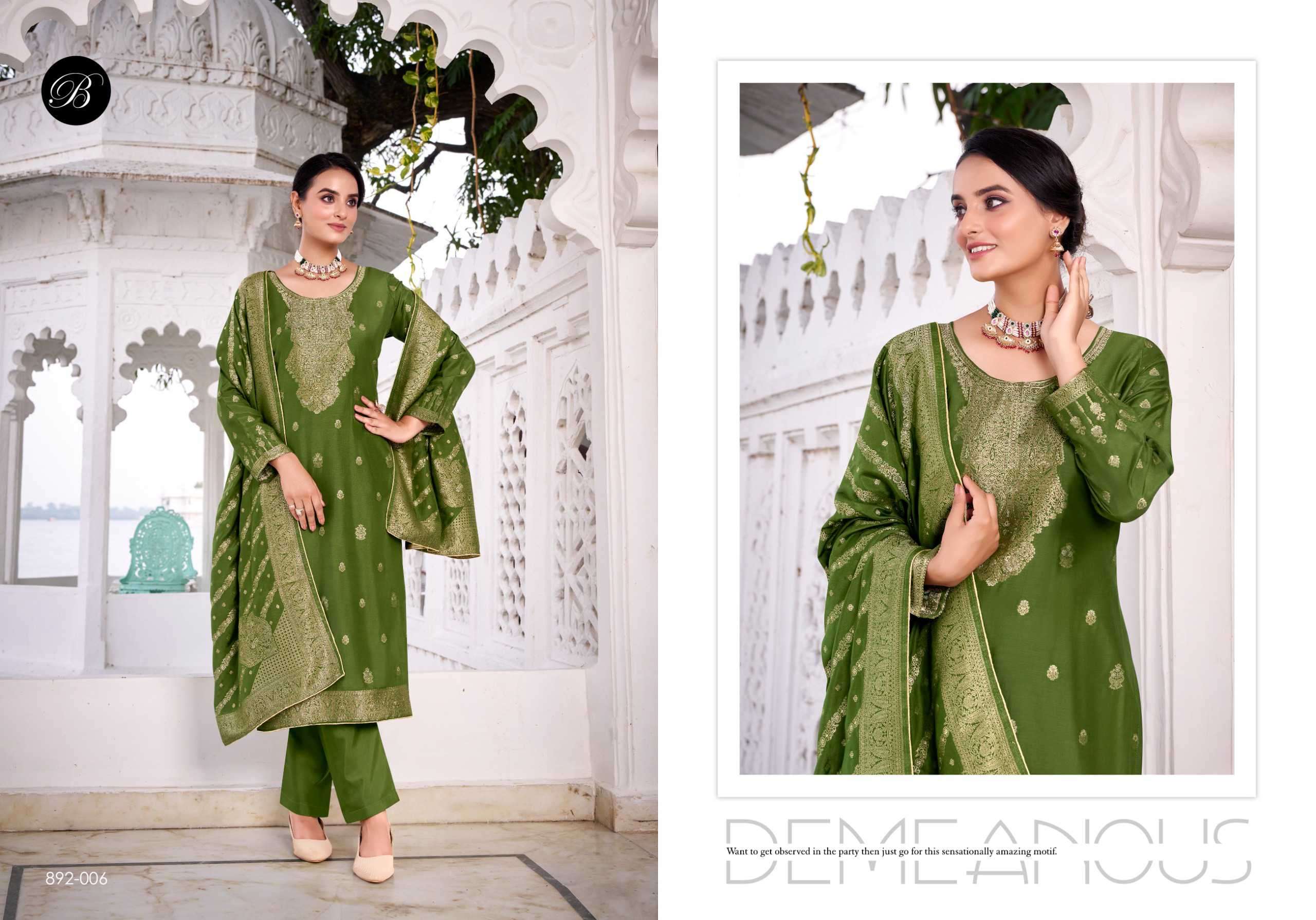 urfi by belliza designer colors swarovski work dola silk salwar kameez wholesale price surat