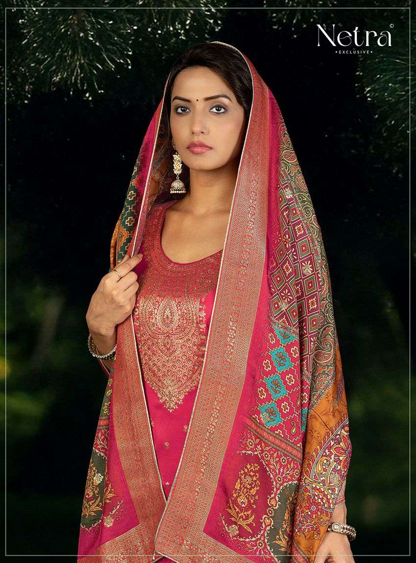 zeya by netra 1117 colors lakhnavi silk designer salwar kmaeez wholesale price surat