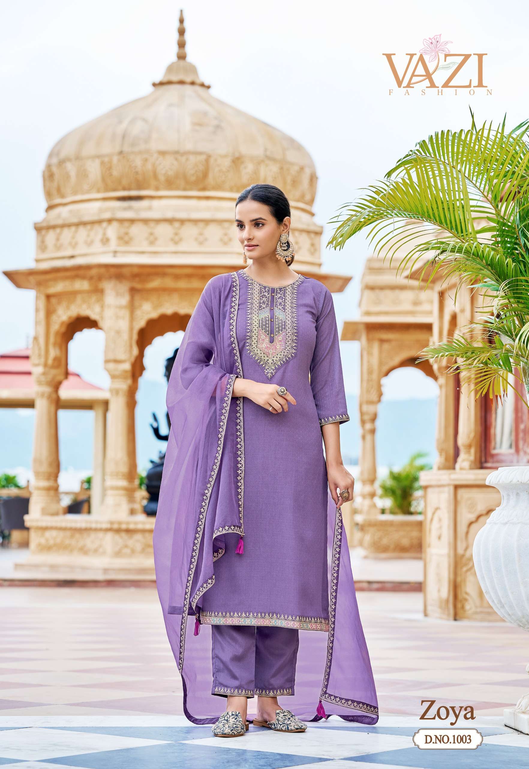zoya by vazi fashion colors fancy designer viscose chiffon readymade suit wholesale price surat