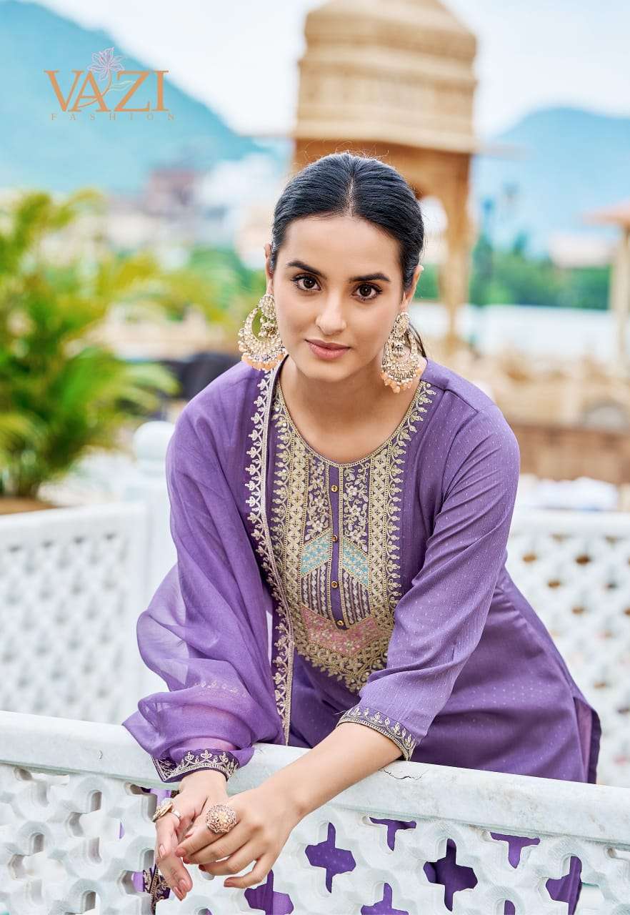 zoya by vazi fashion colors fancy designer viscose chiffon readymade suit wholesale price surat