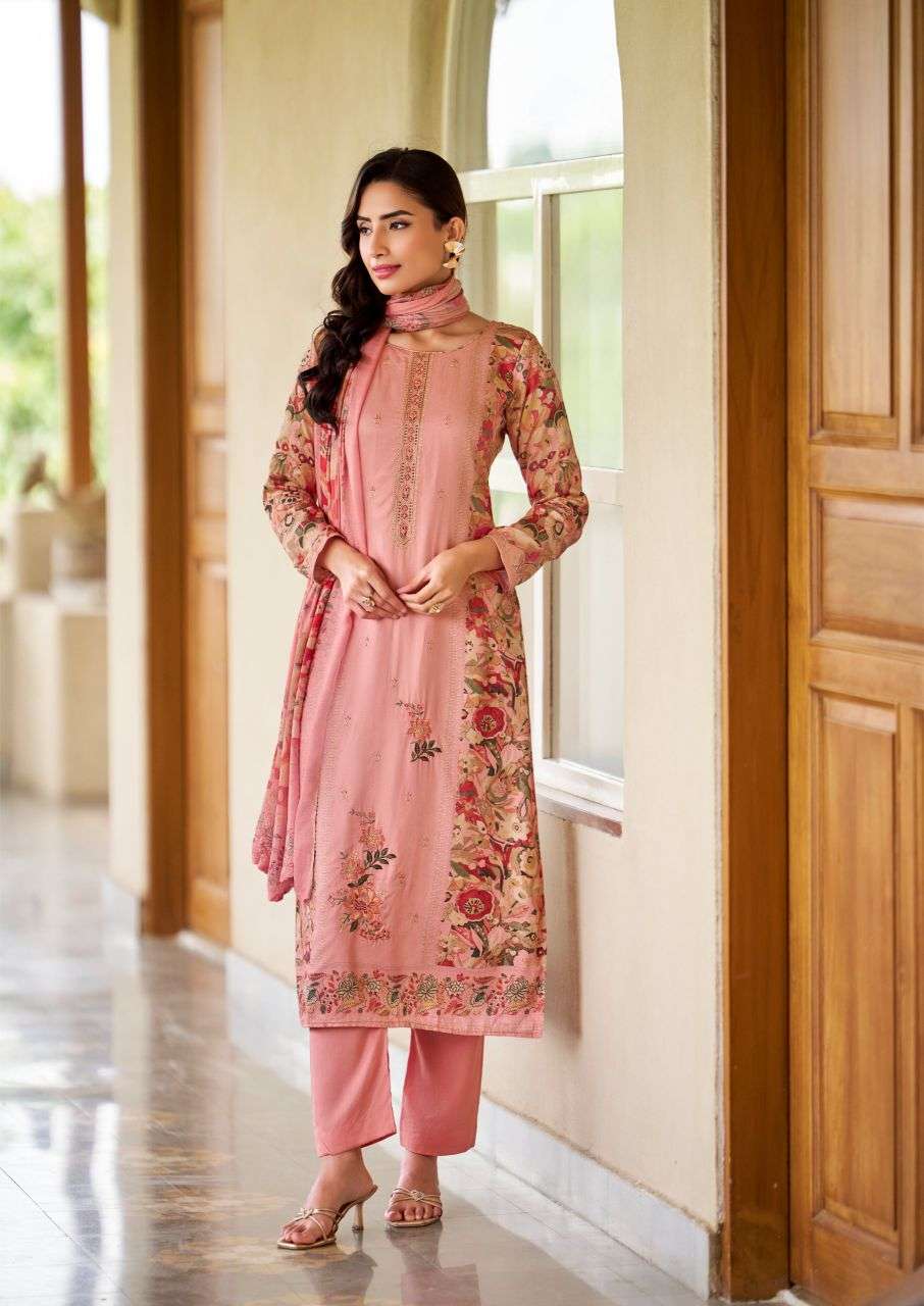 aaranya by hermitage exclusvie designer cotton satin salwar kameez wholesale price surat