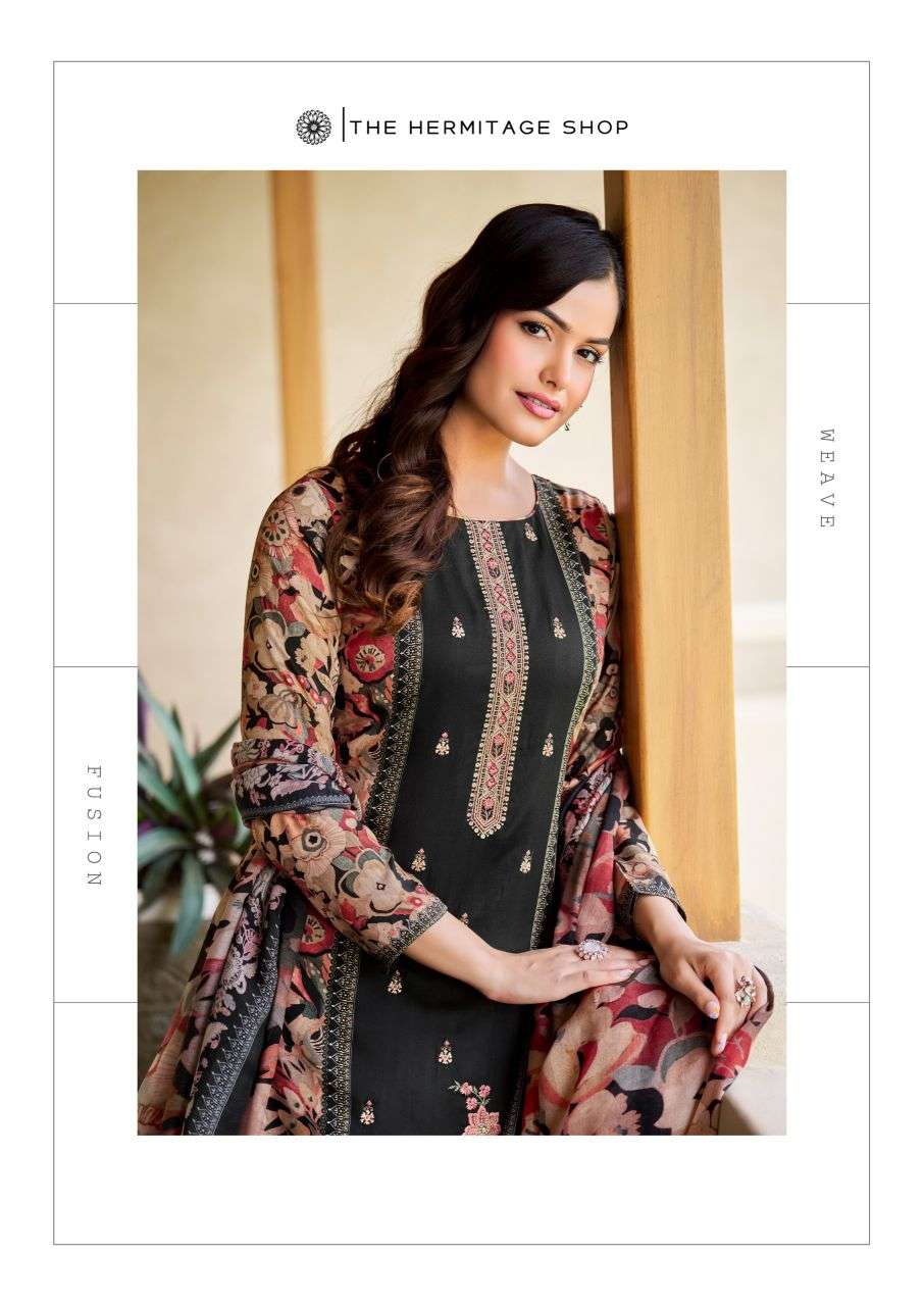 aaranya by hermitage exclusvie designer cotton satin salwar kameez wholesale price surat