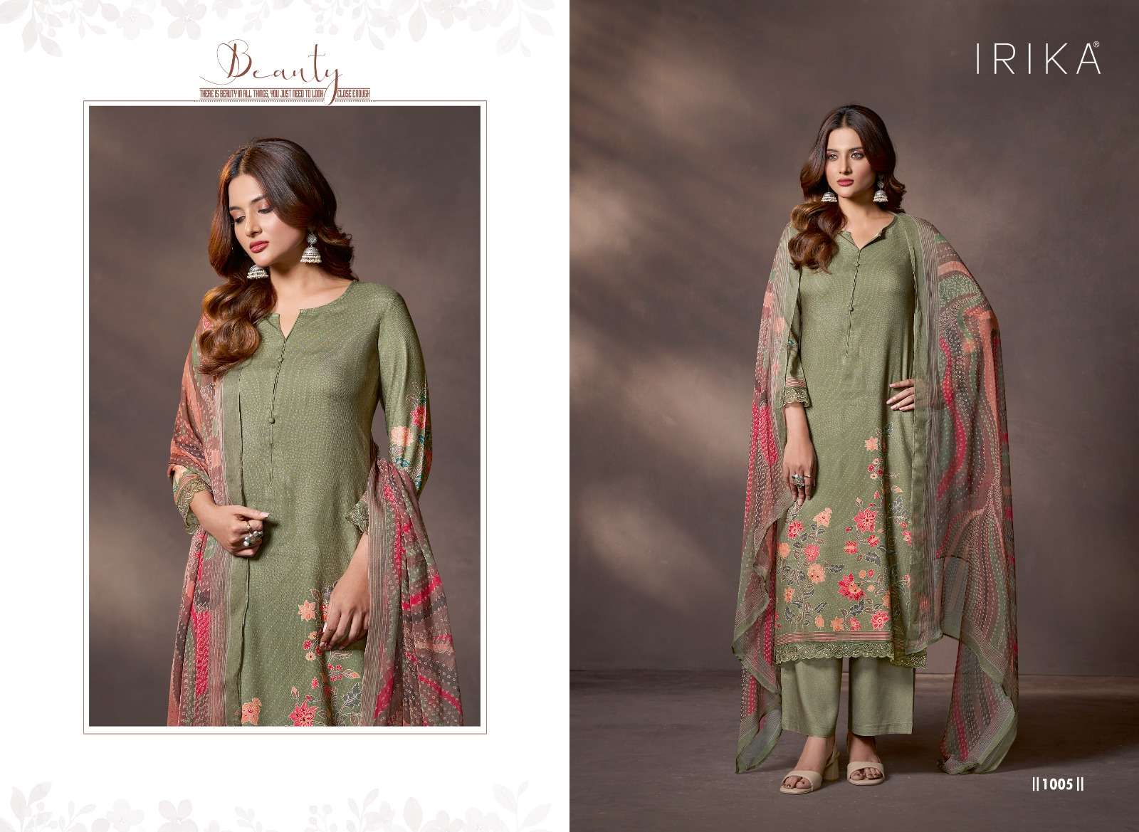 esta designs olivia 1001-1006 series party wear pure viscose pashmina hand work deisgner salwar kameez online shopping surat