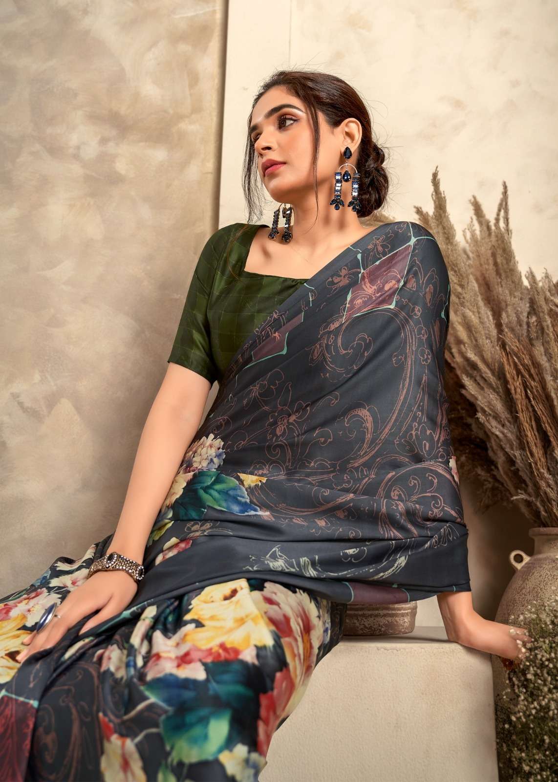 rajpath the winter lover 196001-196006 series party wear crape satin silk designer catalogue online dealer surat 