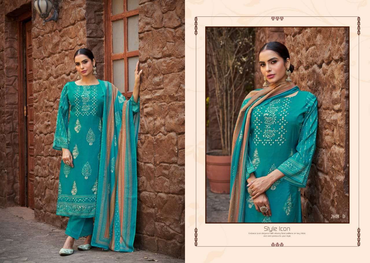 sargam prints lucia 2618 colour series exclusive purebemberg muslin digital prints hand work unstich salwar kameez catalogue surat