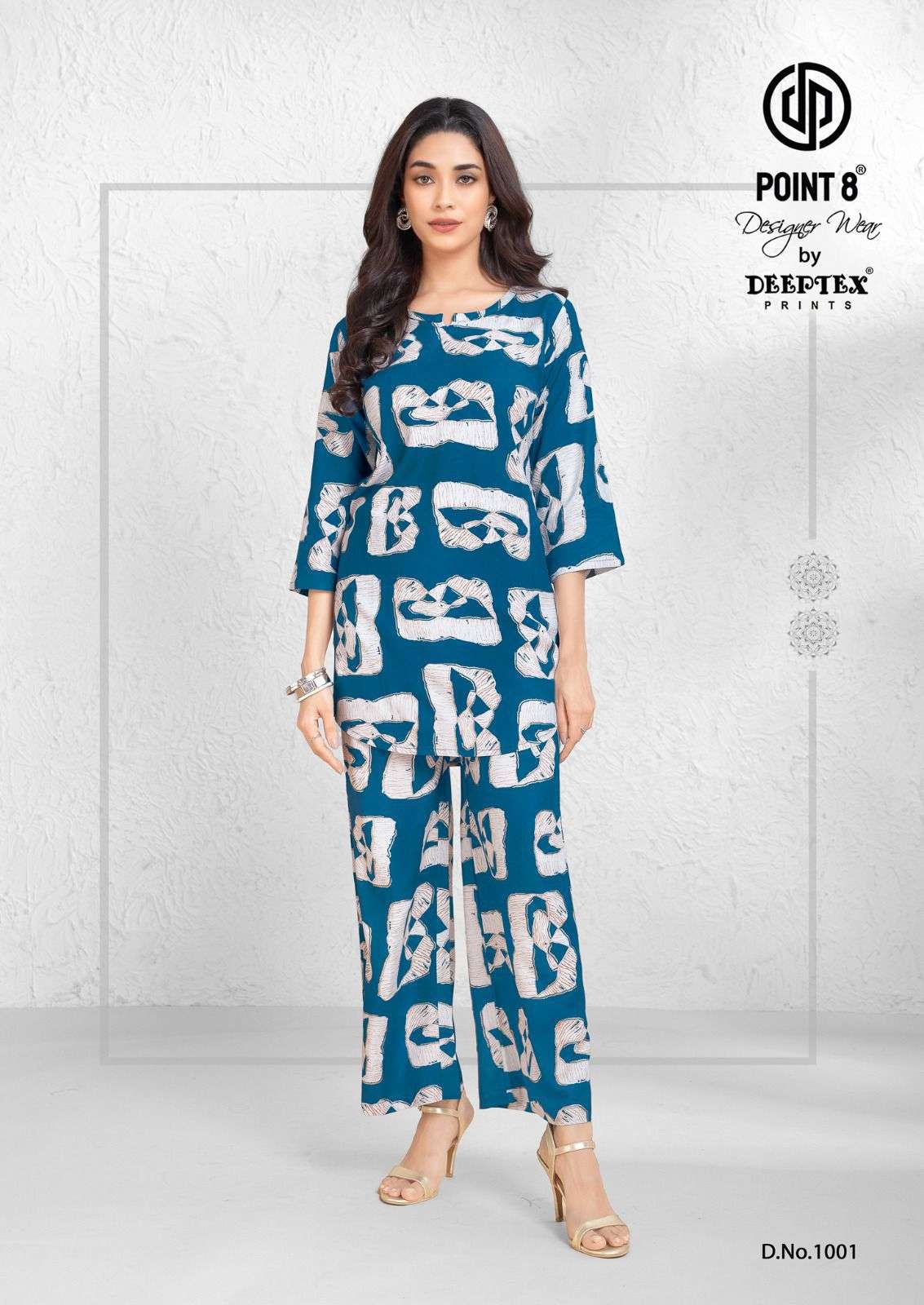 STYLE UP VOL 1 BY DEEPTEX HEAVY RAYON FOIL PRINTED CORD-SET COLLECTION WHOLESALE PRICE SURAT