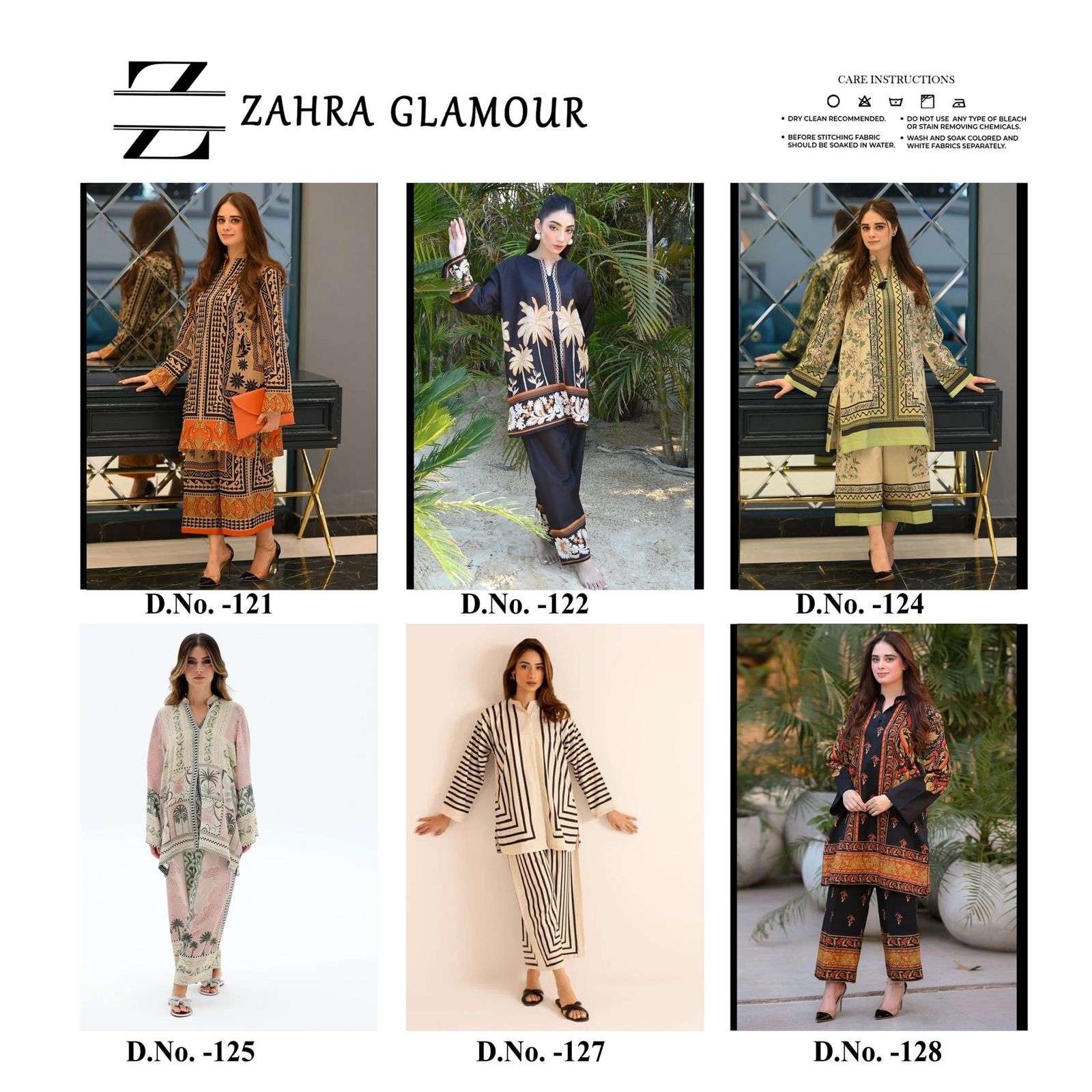 turkish cord set by zahra glamour imported satin 3d floral printed collection wholesale price surat