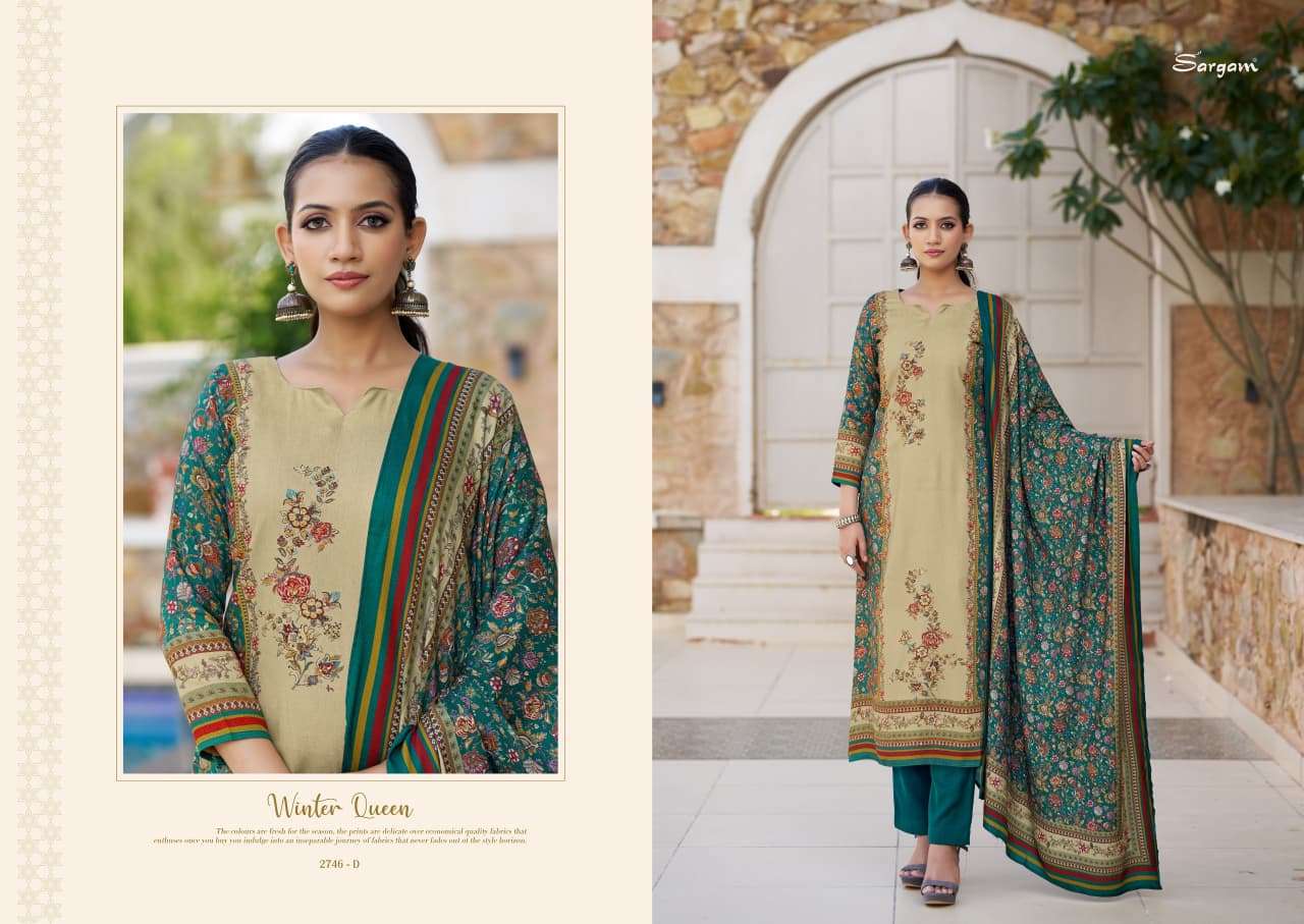 winter qween by sargam 2746 colors digital printed pashmina salwar kameez wholesale price surat