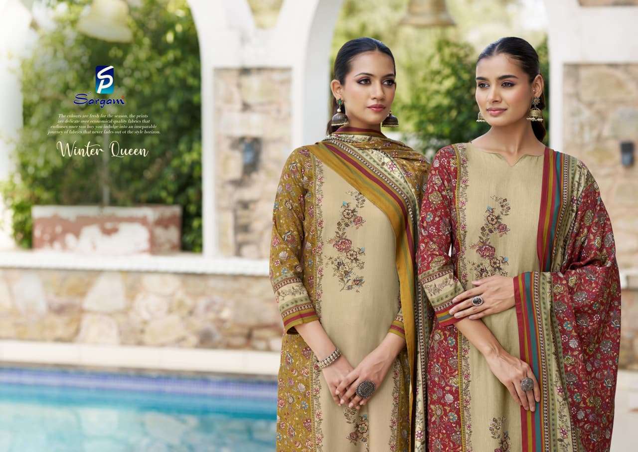 winter qween by sargam 2746 colors digital printed pashmina salwar kameez wholesale price surat