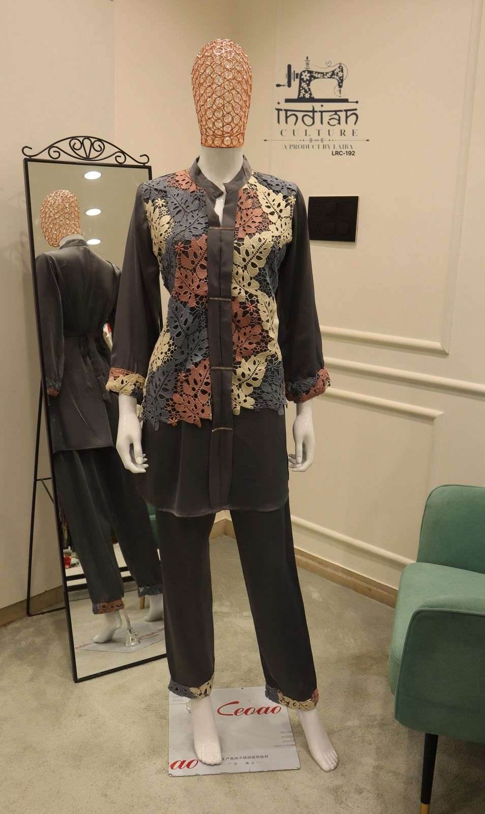 192 by indian calutre exclusvie designer readymade cord set wholesale price surat