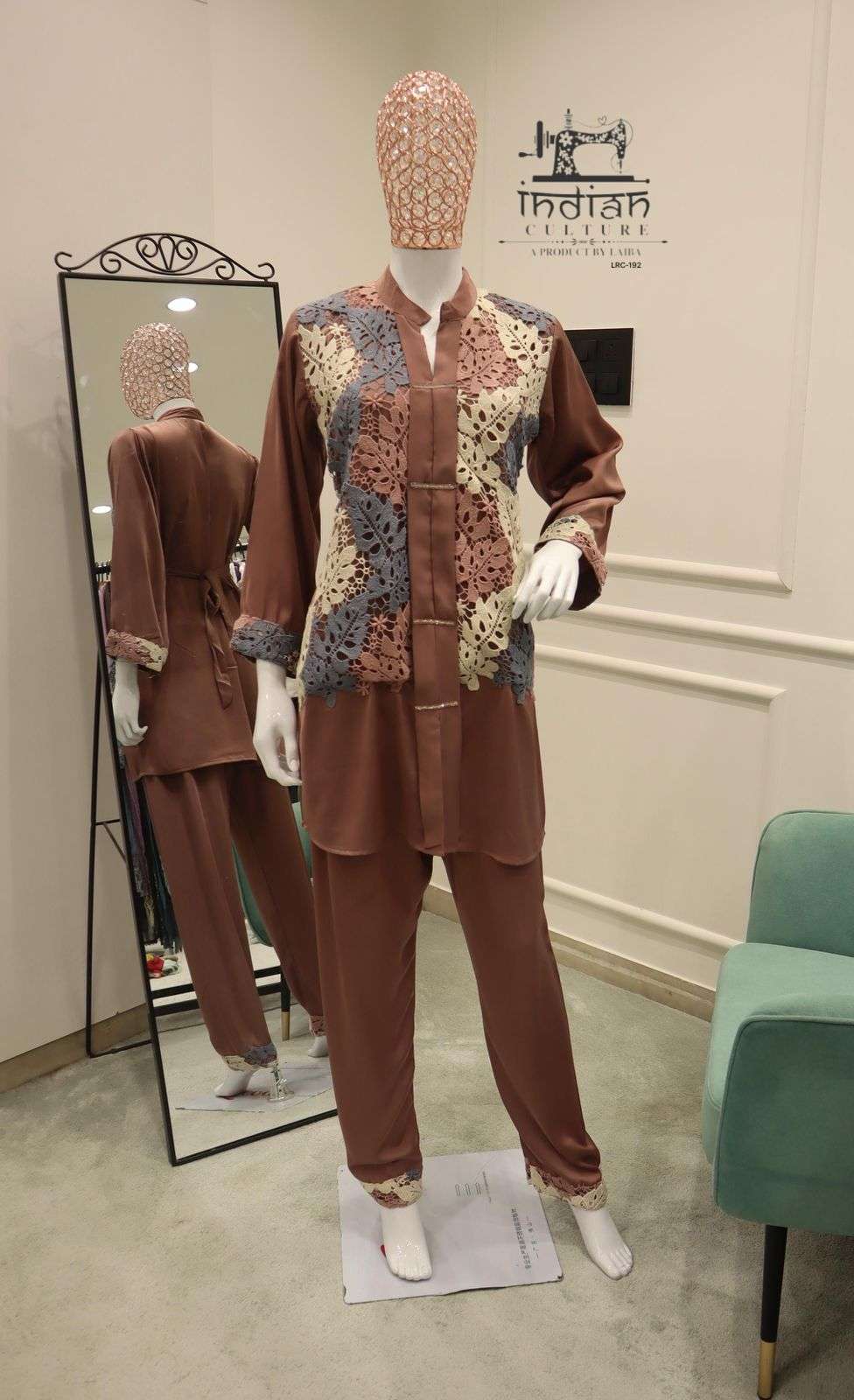 192 by indian calutre exclusvie designer readymade cord set wholesale price surat