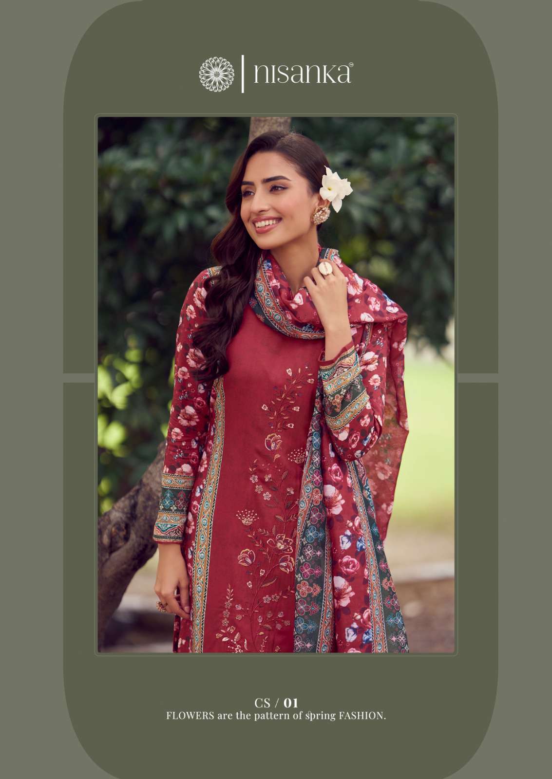 cashmere vol-3 by hermitage latest designer viscose lawn salwar kameez wholesale price surat