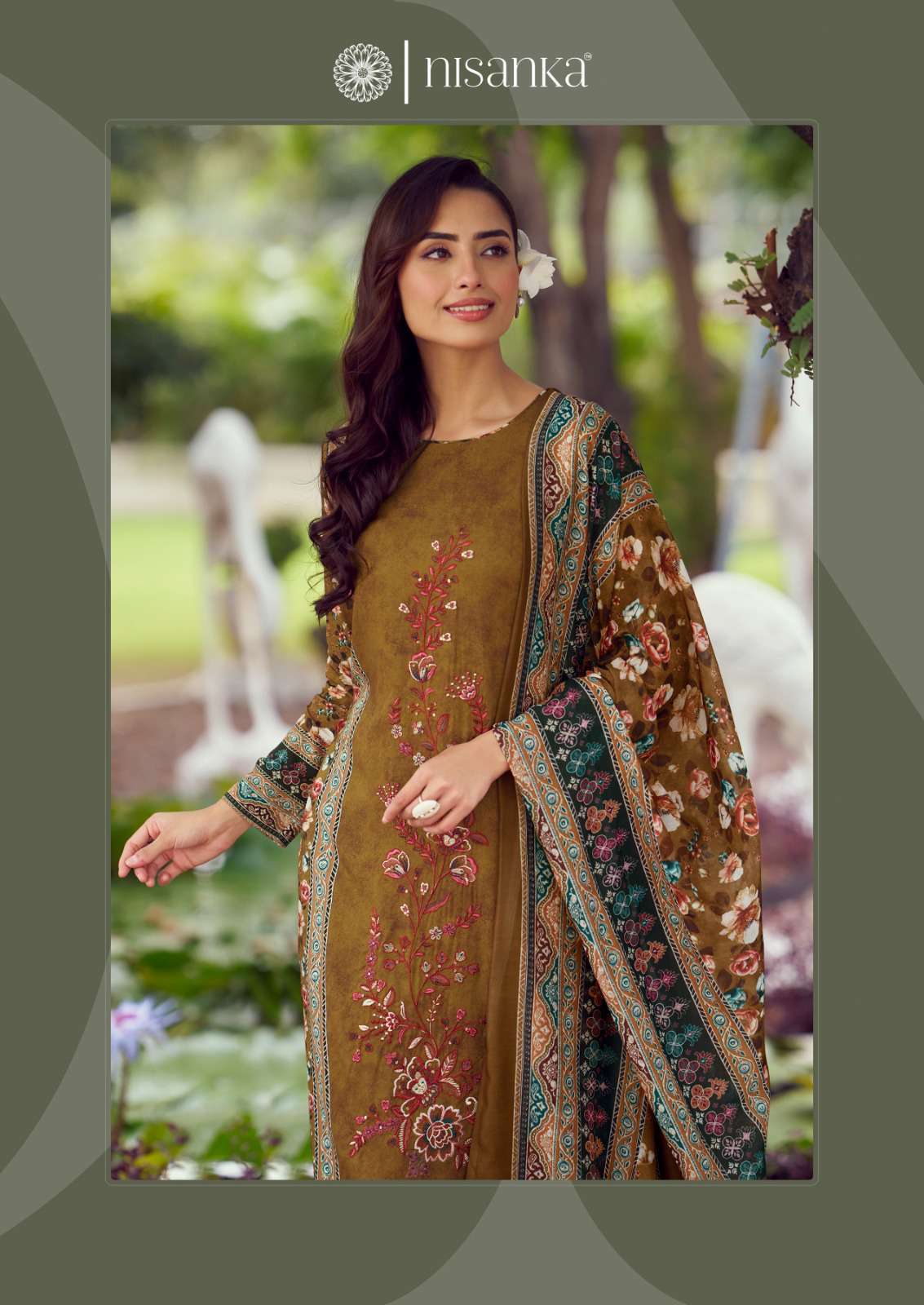 cashmere vol-3 by hermitage latest designer viscose lawn salwar kameez wholesale price surat
