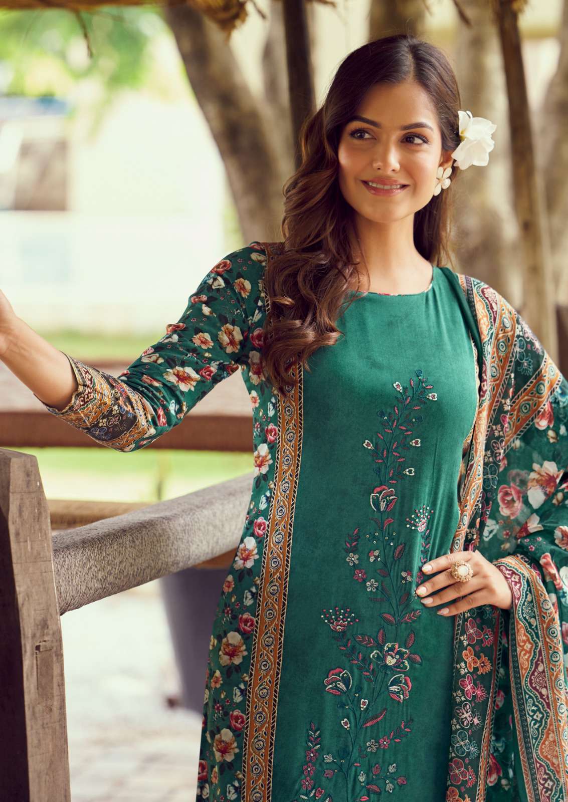 cashmere vol-3 by hermitage latest designer viscose lawn salwar kameez wholesale price surat