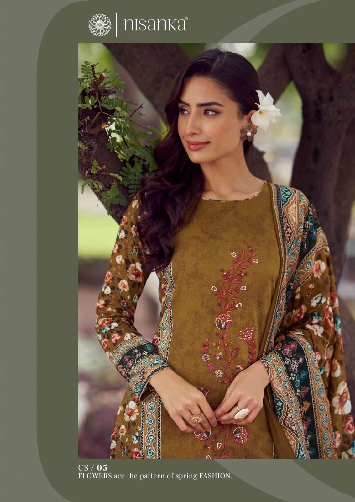 cashmere vol-3 by hermitage latest designer viscose lawn salwar kameez wholesale price surat