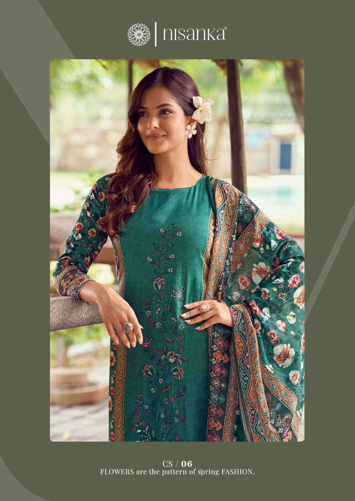 cashmere vol-3 by hermitage latest designer viscose lawn salwar kameez wholesale price surat