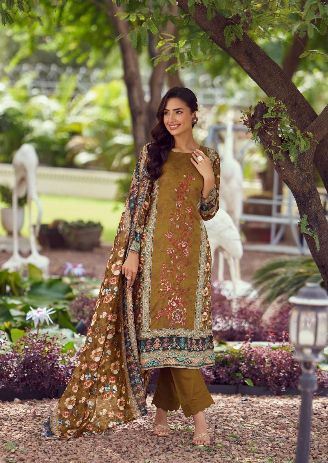 cashmere vol-3 by hermitage latest designer viscose lawn salwar kameez wholesale price surat