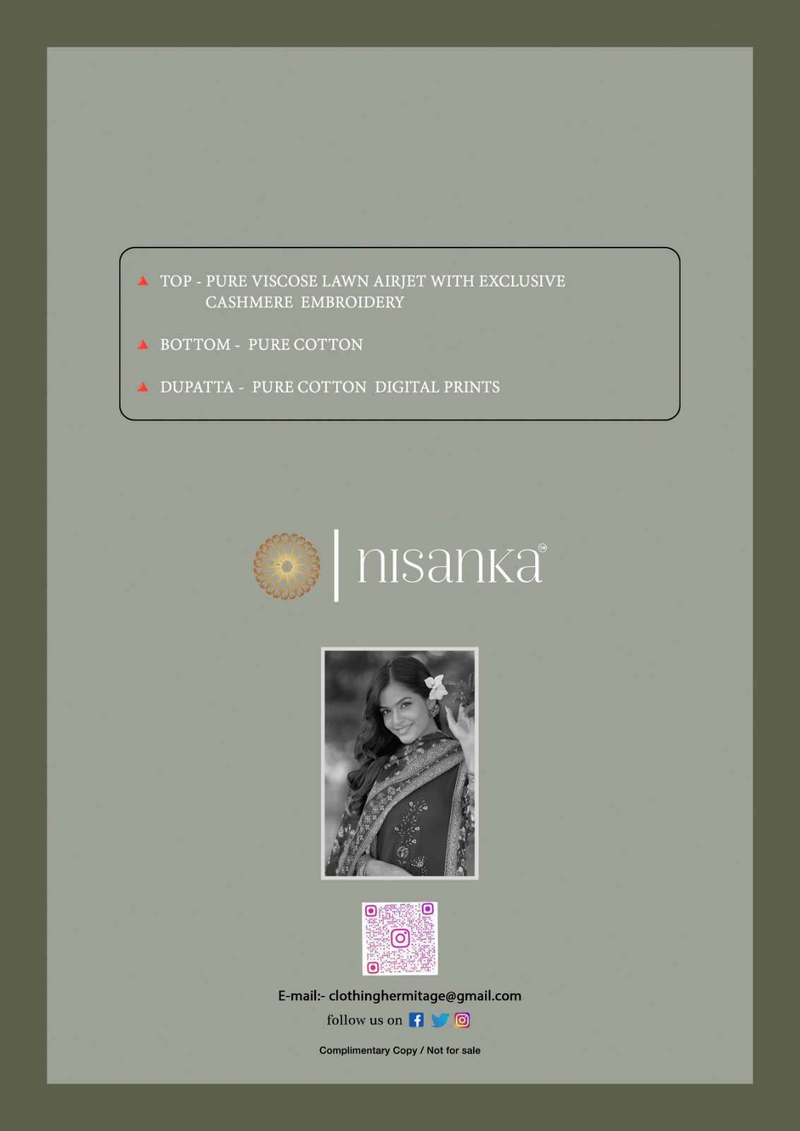 cashmere vol-3 by hermitage latest designer viscose lawn salwar kameez wholesale price surat