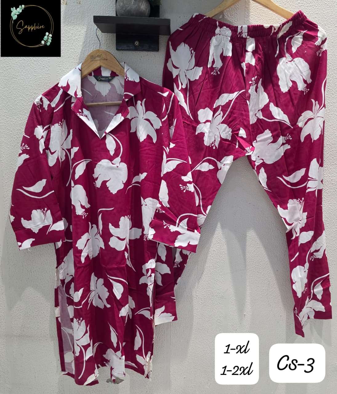 cord set vol-3 by sapphire exclusvie designer rayon readymade cord set wholesale price surat