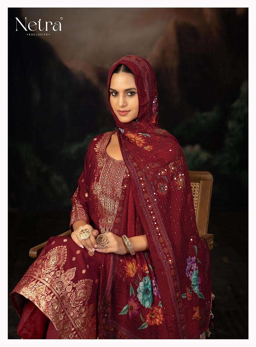 sejal by netra 1155 colors lakhnavi weaving designer party wear suit wholesale price surat