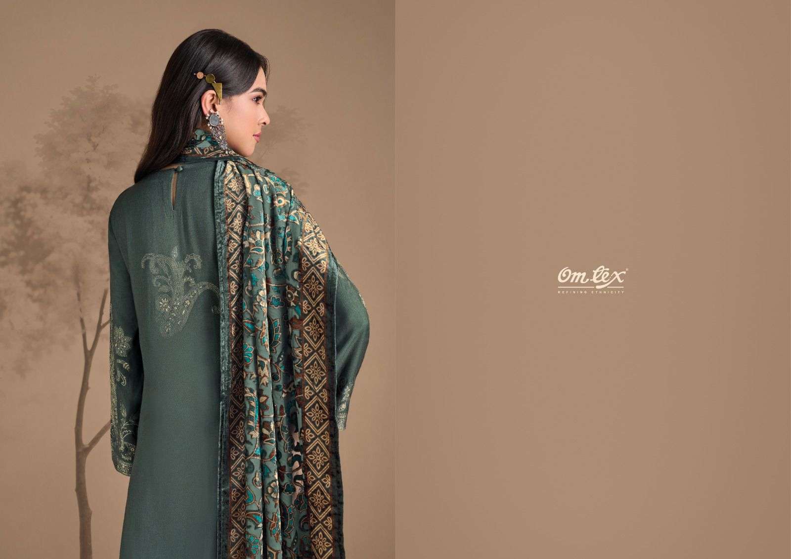 sumaq by omtex 8821 colors pashmina jacquard designer salwar kameez wholesale price surat