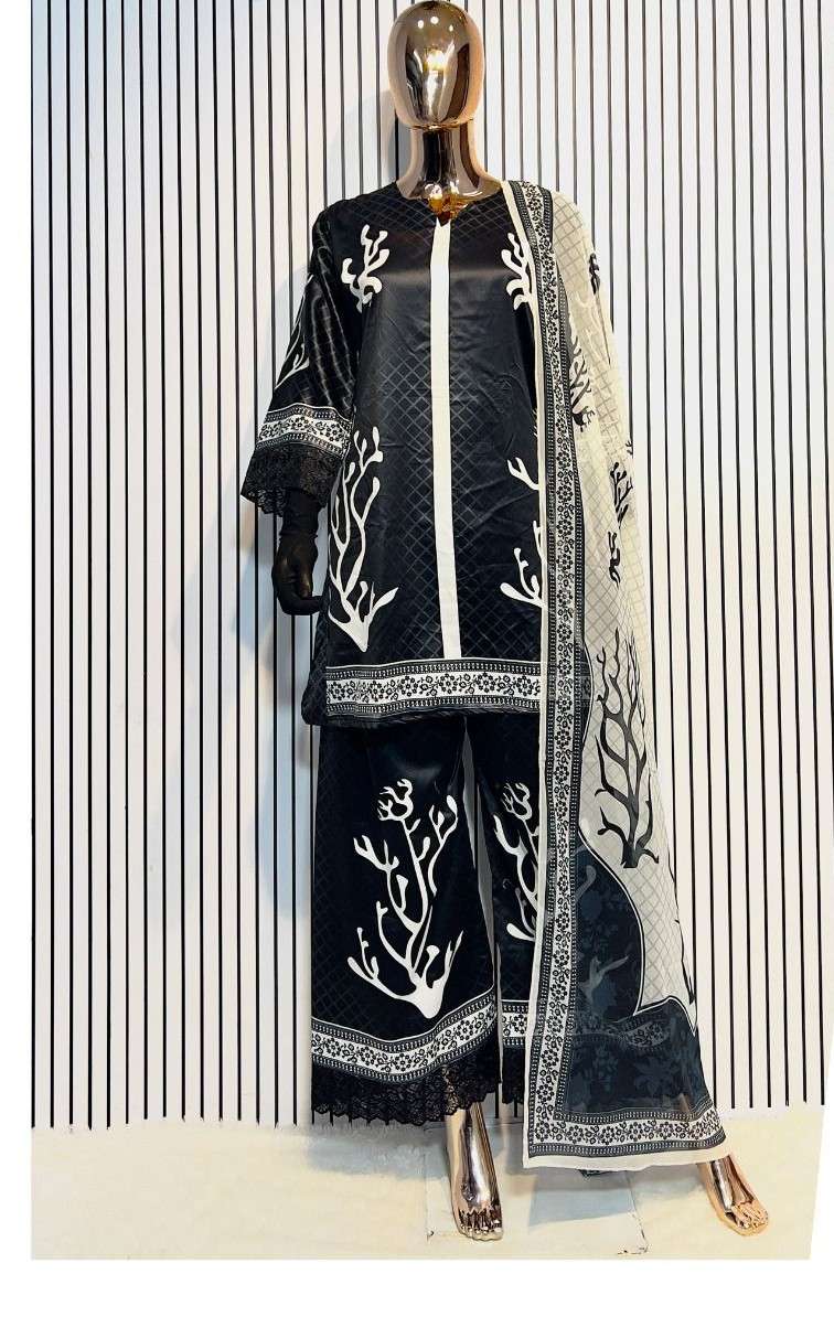 turkey style riwayat satin cotton designer readymade cord set wholesale price surat