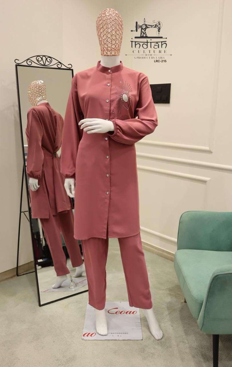 215 by indian culutre fancy deisgner readymade cord set wholesale price surat