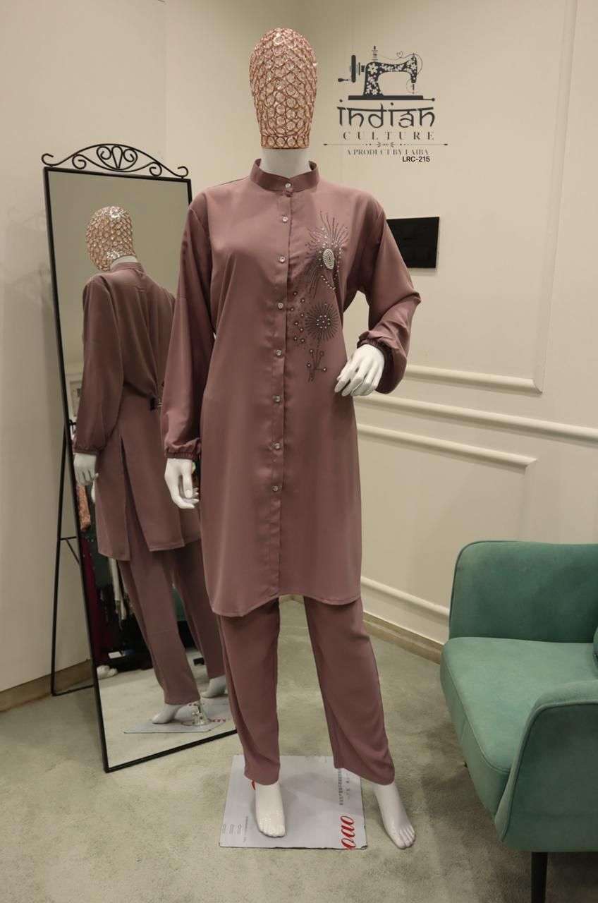 215 by indian culutre fancy deisgner readymade cord set wholesale price surat